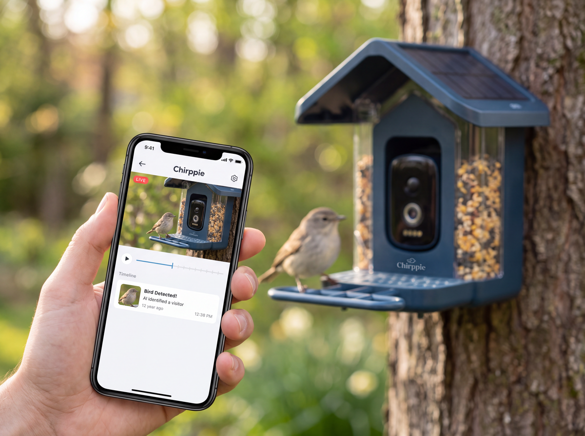 Chirppie app screenshot
